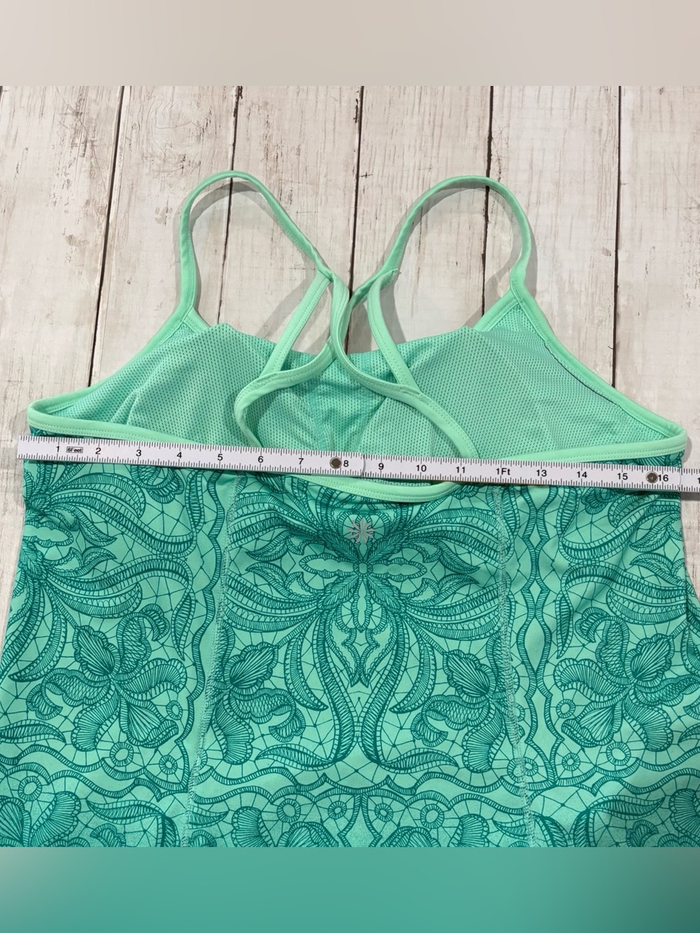 Athleta Cami Strappy Tank Top XL Harmonious Green - Picture 14 of 15
